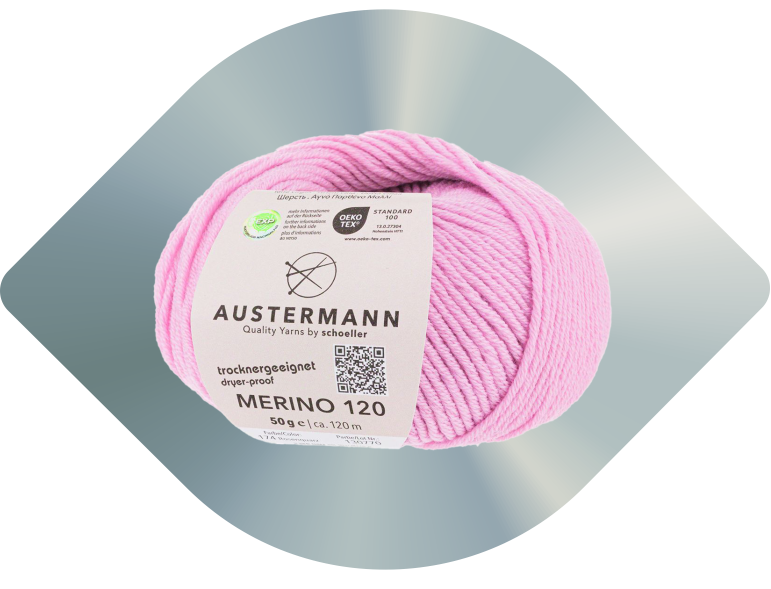 Merino 120 - Schurwolle von Austermann