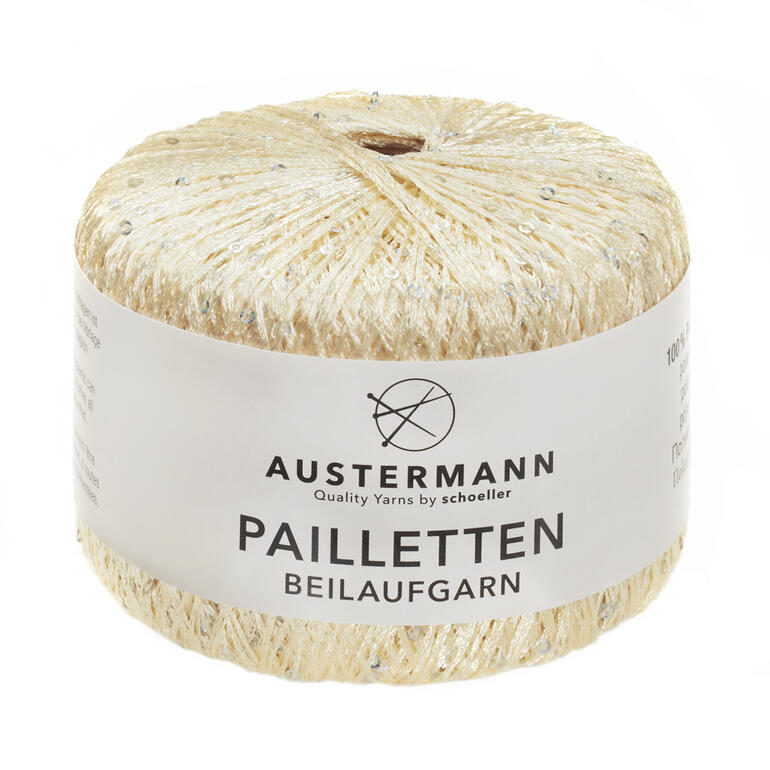 Pailletten Beilaufgarn (Austermann)