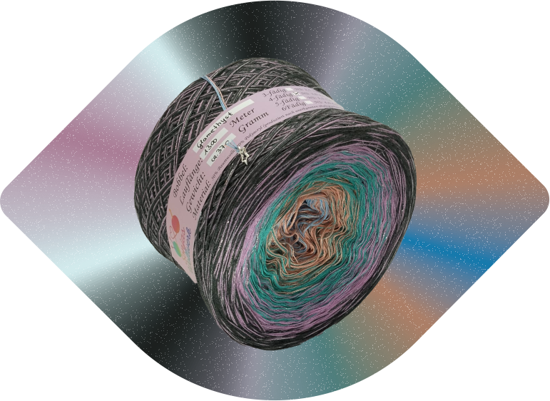 Glamethyst - 1300 m/4-fädig mit Glitzer