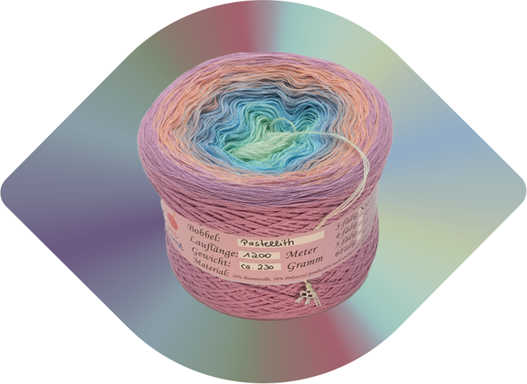 Pastellith- 1200 m/3-fädig