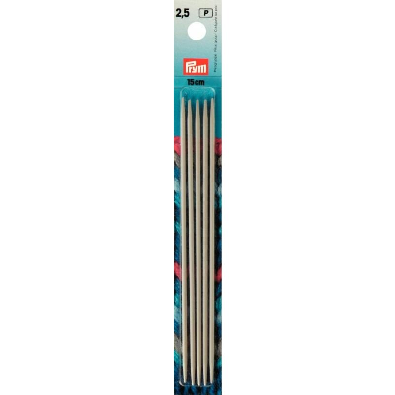 Strumpfstricknadel Alu (Prym) 2,5