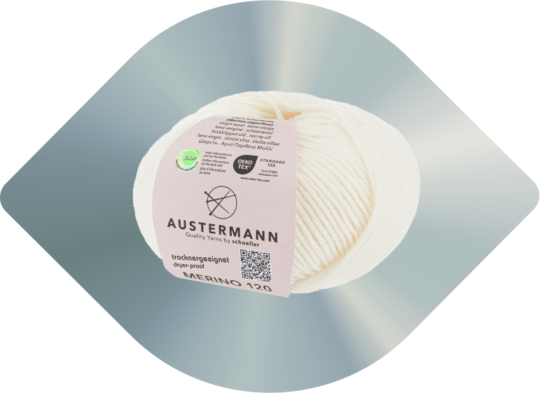 Merino 120 - Schurwolle von Austermann