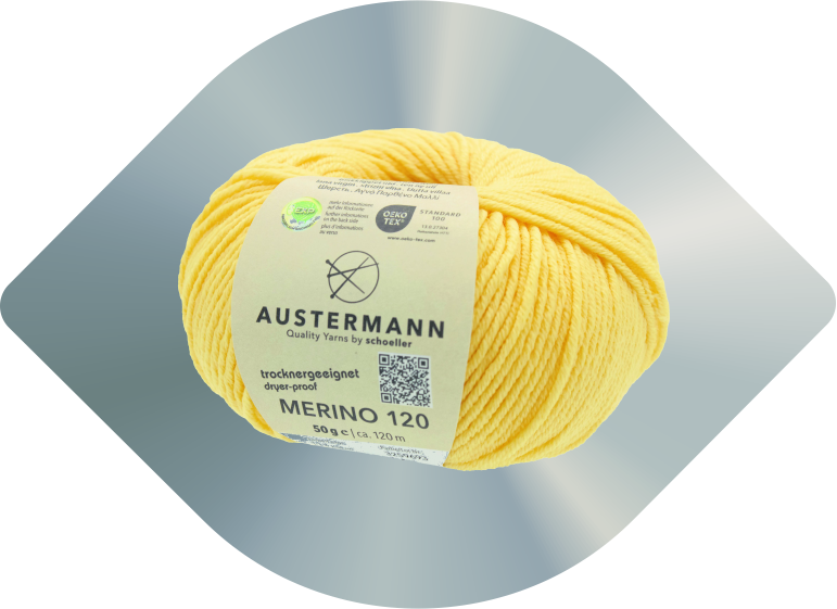 Merino 120 - Schurwolle von Austermann