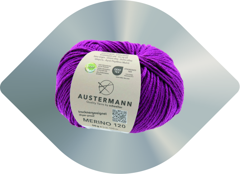 Merino 120 - Schurwolle von Austermann