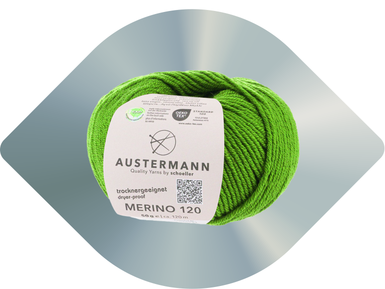 Merino 120 - Schurwolle von Austermann