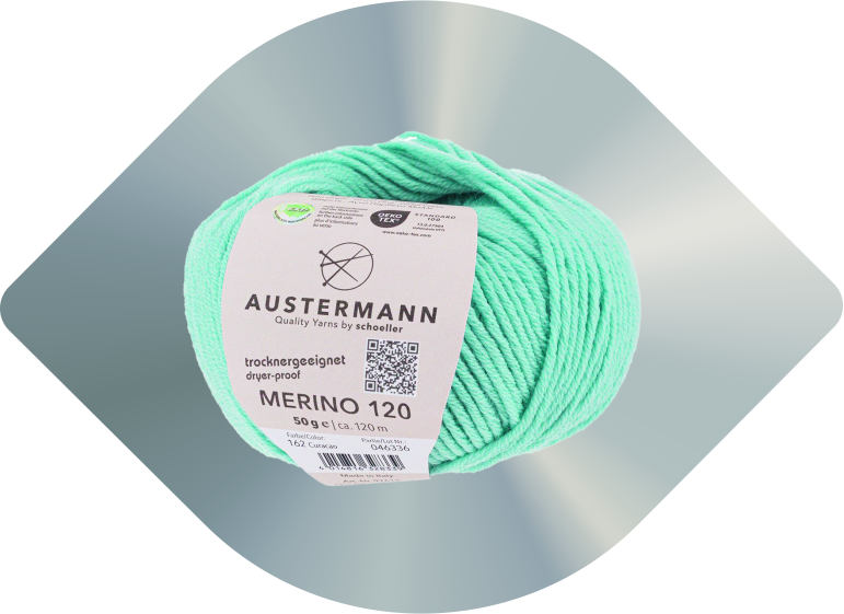 Merino 120 - Schurwolle von Austermann