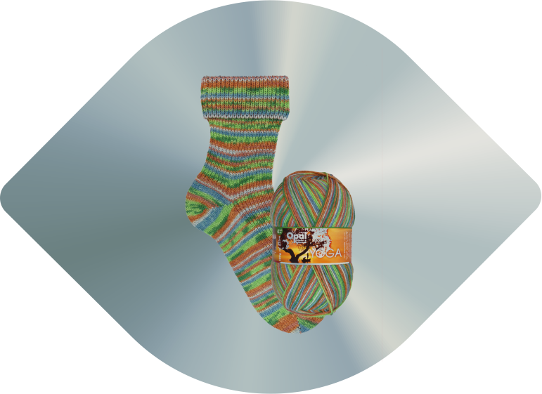 Opal Yoga - Sockenwolle 4-fach