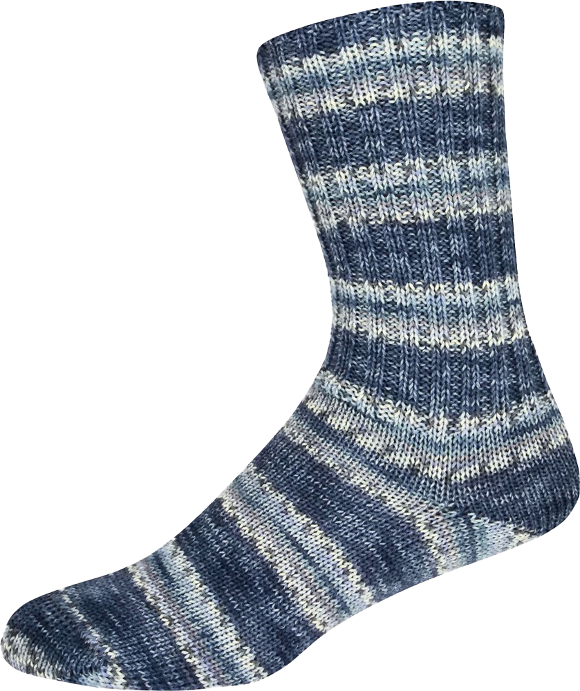 Sockengarn Supersocke 100 Sort. 394 Space Color (ONLine)
