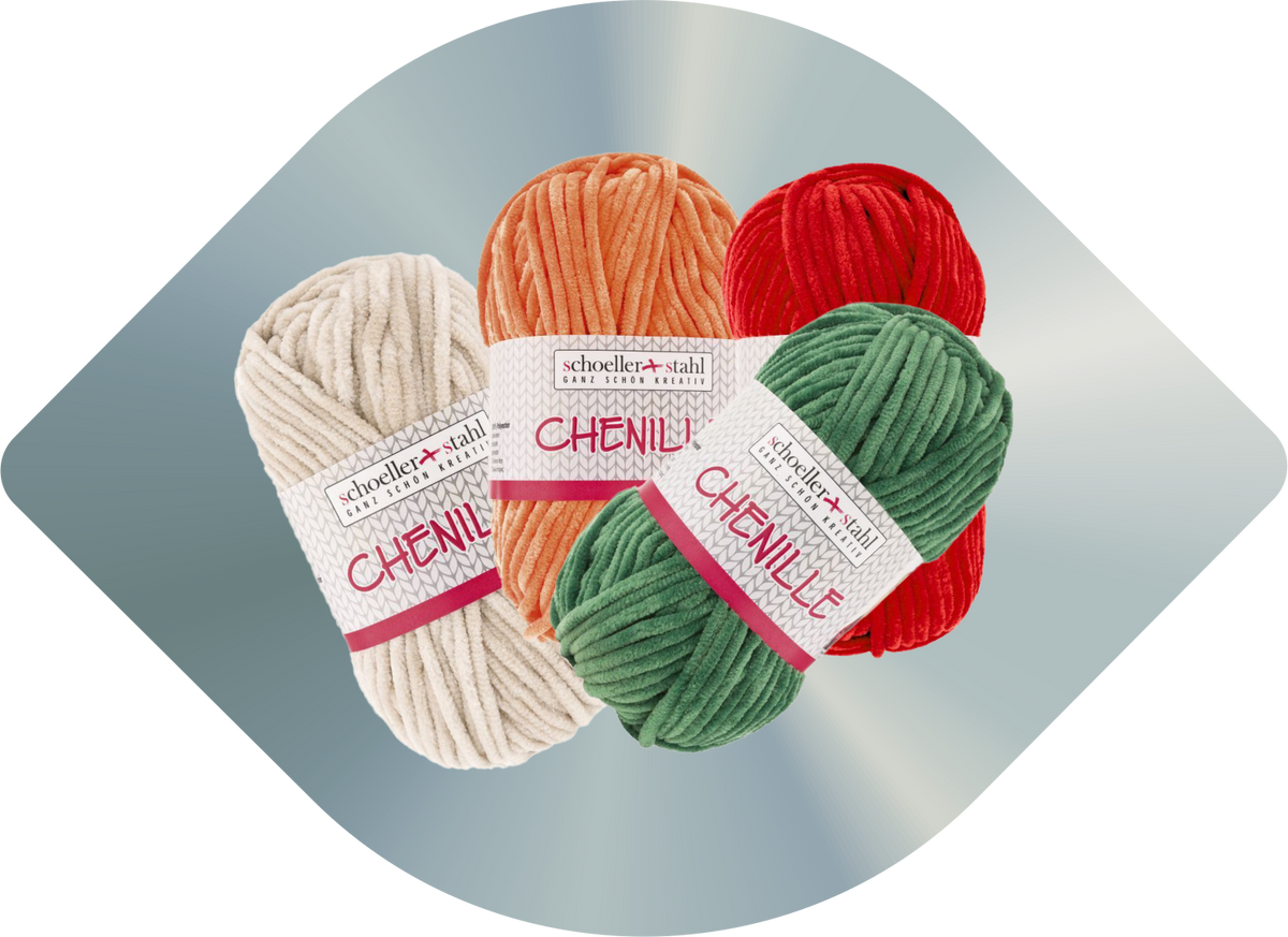 Chenille-Garn Schoeller + Stahl