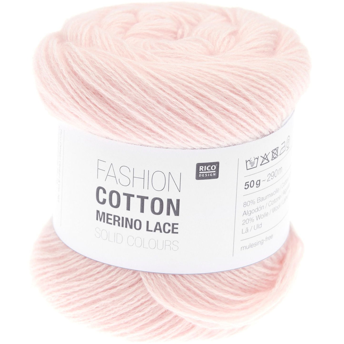 Fashion Cotton Merino Lace Solid Colours