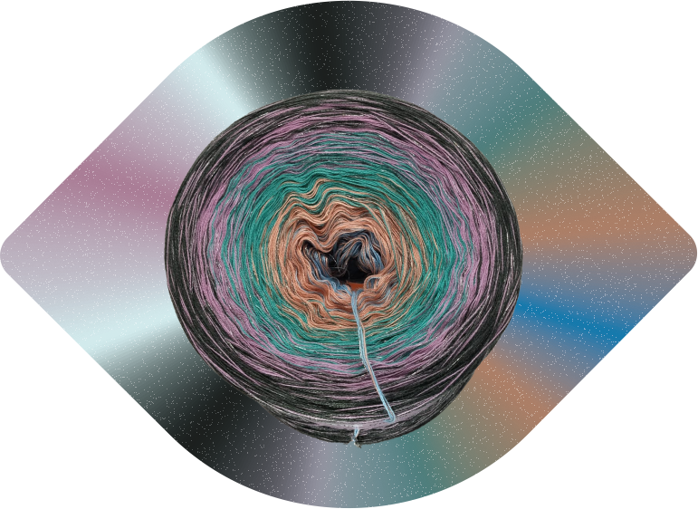 Glamethyst - 1300 m/4-fädig mit Glitzer