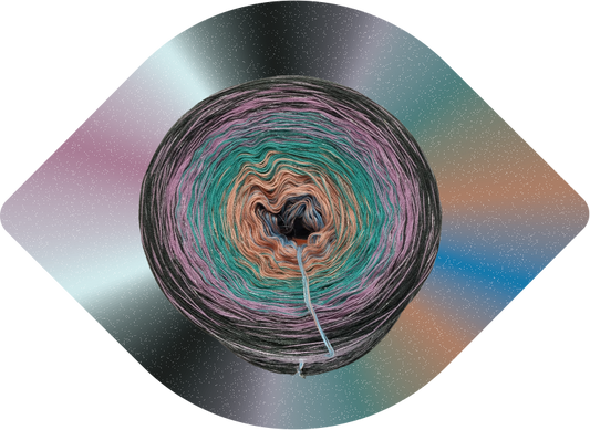 Glamethyst - 1300 m/4-fädig mit Glitzer