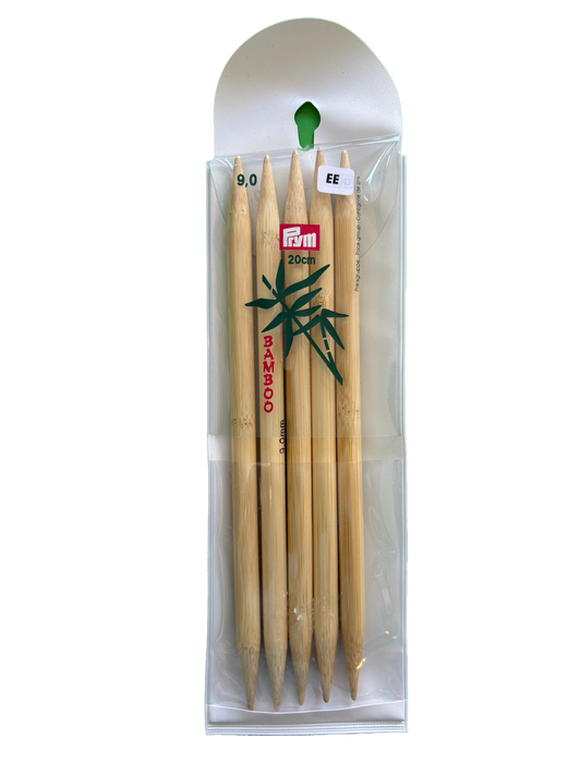 Strumpfstricknadel Bambus (Prym) 9,0