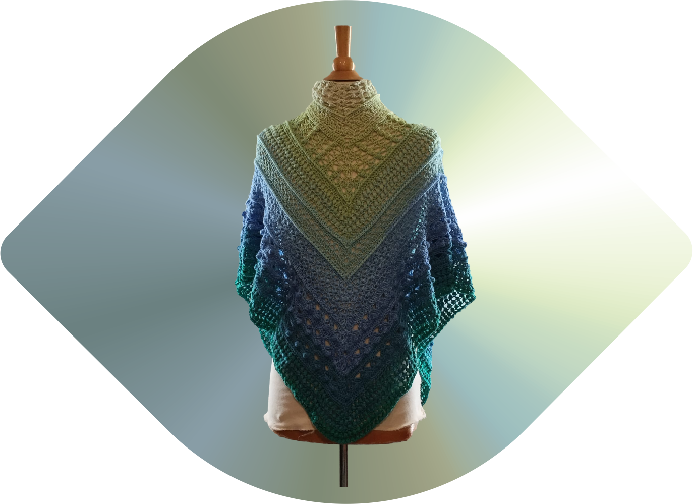 Tuch "Bohemian Wonder" aus dem Bobbel "Frühlingsmeer"