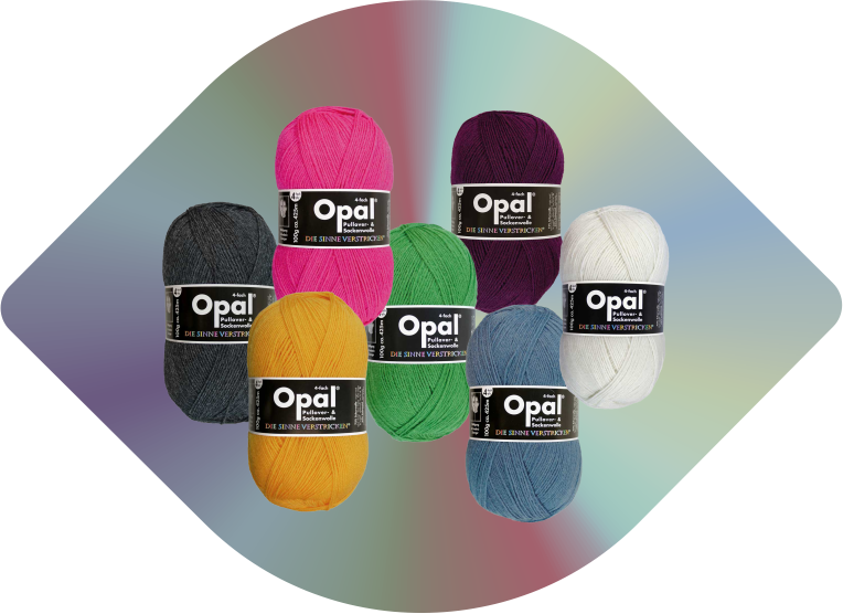 Opal Uni - Sockenwolle 4-fach