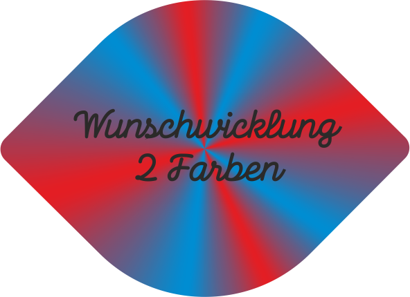 Wunschwicklung mit 2 Farben