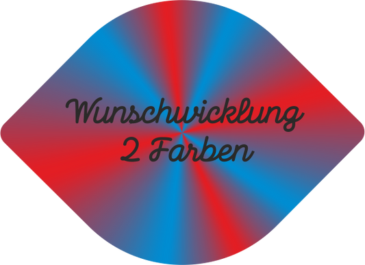 Wunschwicklung mit 2 Farben