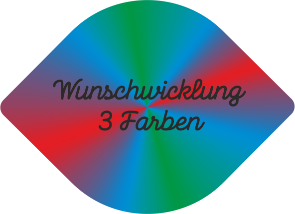 Wunschwicklung mit 3 Farben