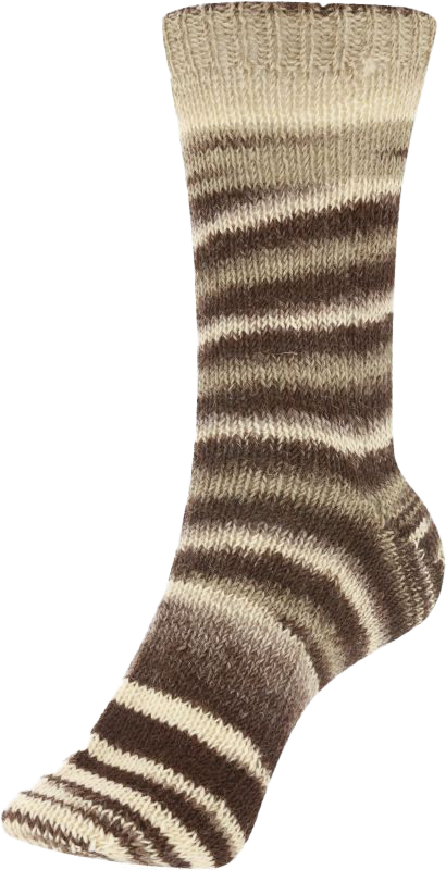 Forissima 4-fach Funky Socks - 2 identische Socken aus einem Knäuel