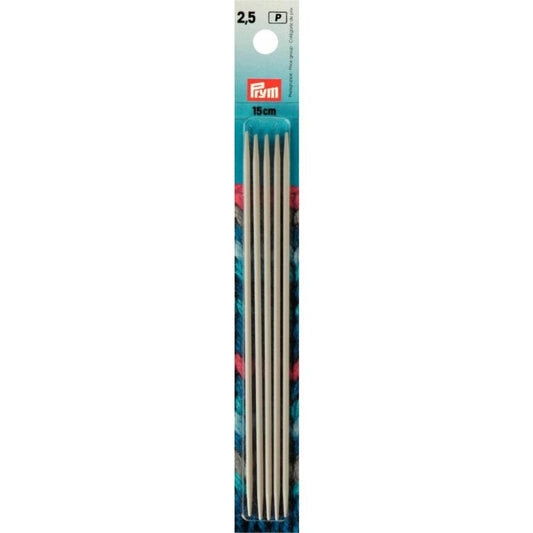 Strumpfstricknadel Alu (Prym) 2,5