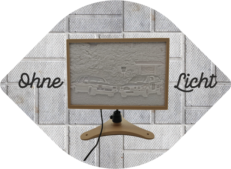 3D-Leuchtbild - Querformat designed by Dekodrurchel